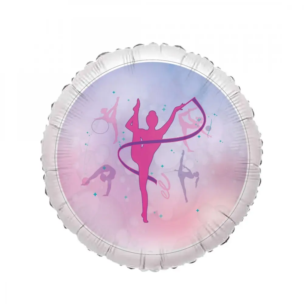 Palloncino foil stampa Ginnastica Artistica