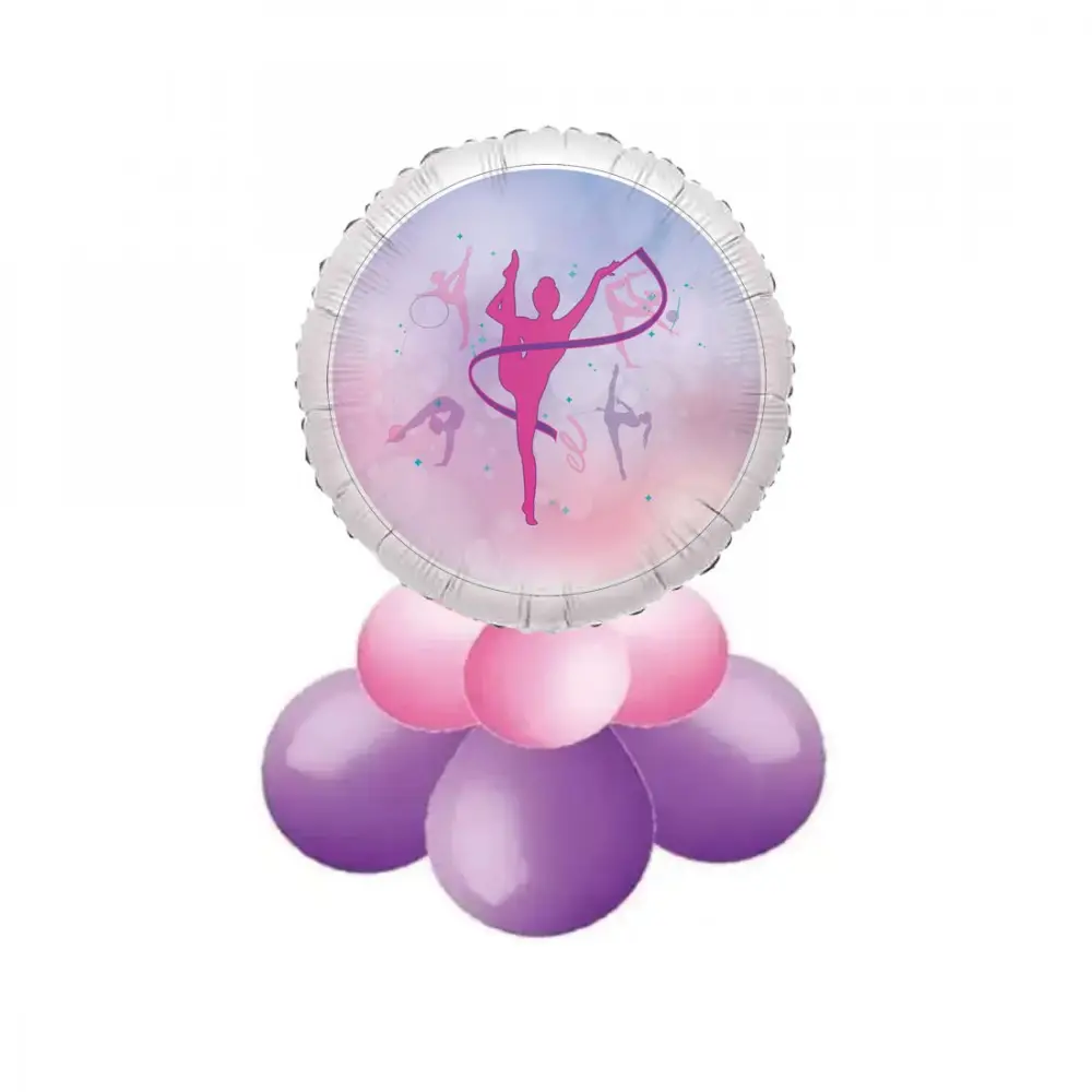 Set allestimento tavola torta Ginnastica Artistica e con Banner Personalizzabile