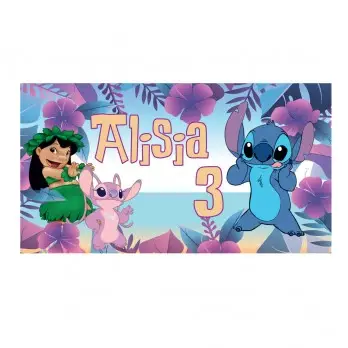 Striscione Stitch Banner Personalizzabile