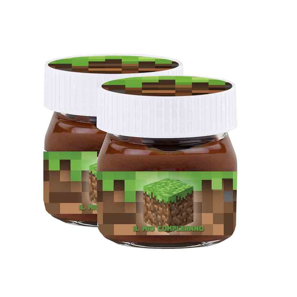 Mini Nutella Minecraft  - 12 pz