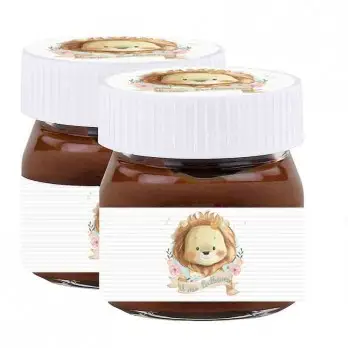 Mini Nutella il mio battesimo Leoncino  - 12 pz