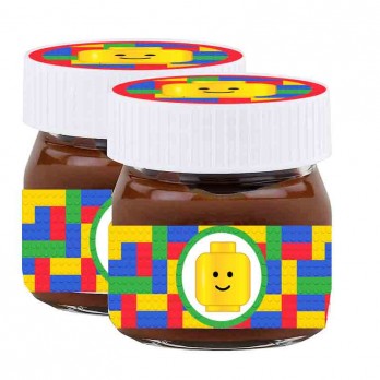 Mini Nutella Block party lego- 1 pz