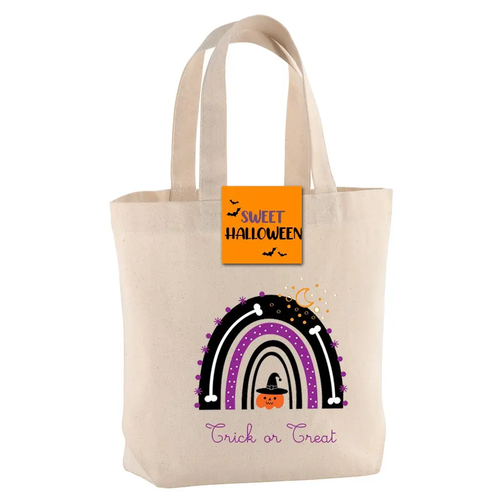 Borsa Shopper Halloween in Tessuto - 1 pz