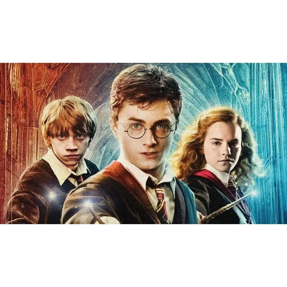 Cialda Harry Potter rettangolare personalizzabile con nome