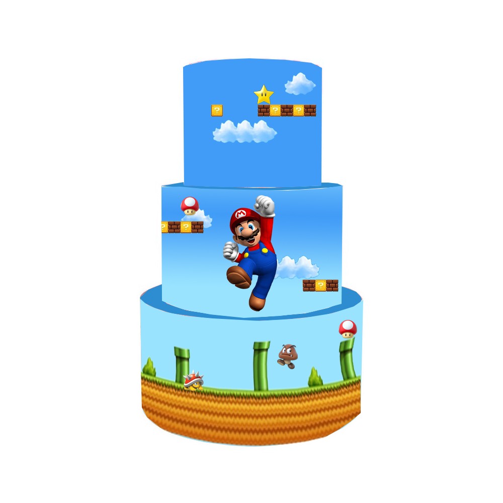 Torta Scenografica Super Mario