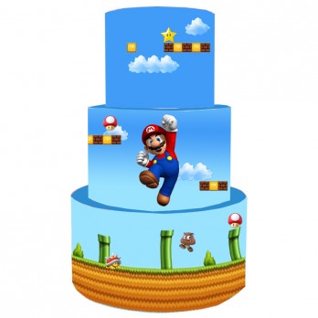 Torta Scenografica Super Mario