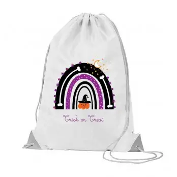 Sacca Zaino in Nylon tema Halloween - 5 pz