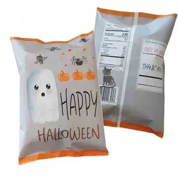 Set Shopper stampata a tema Halloween con gadget e dolciumi