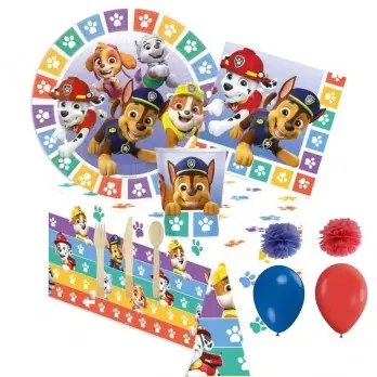 KIT N.63 PAW PATROL – SET TAVOLA CON CIALDA