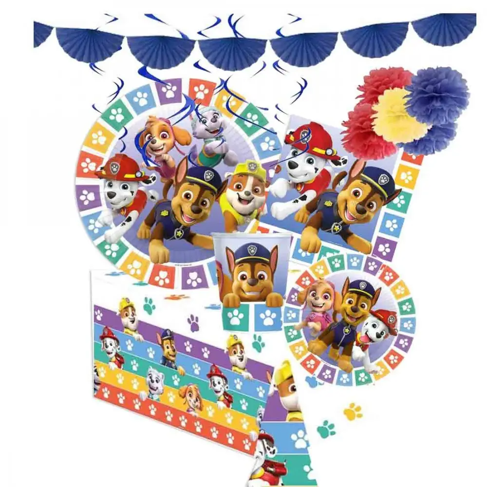 KIT N.68 PAW PATROL – ALLESTIMENTO BUFFET TAVOLA