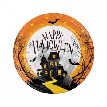 Piatti dessert Haunted Hill - Collina Infestata 18 cm