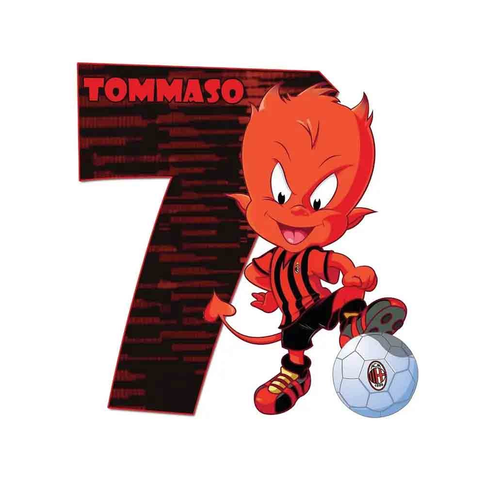 Inviti Compleanno Ultras Milan - Pack Da 20 Biglietti Per Tifosi Del Milan - Foto 2