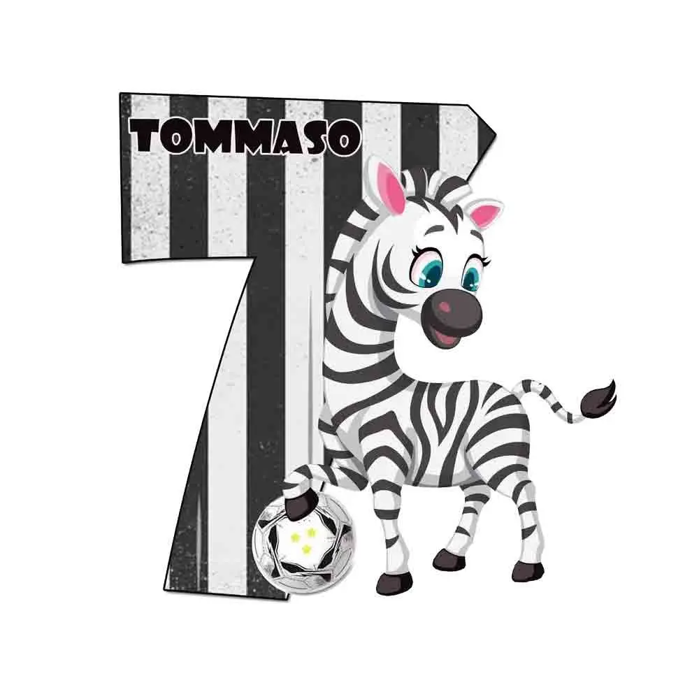 Kit Juventus con sagoma personalizzata
