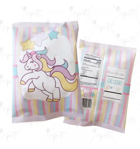 Pop Corn Unicorno Rosa - 10 BUSTE