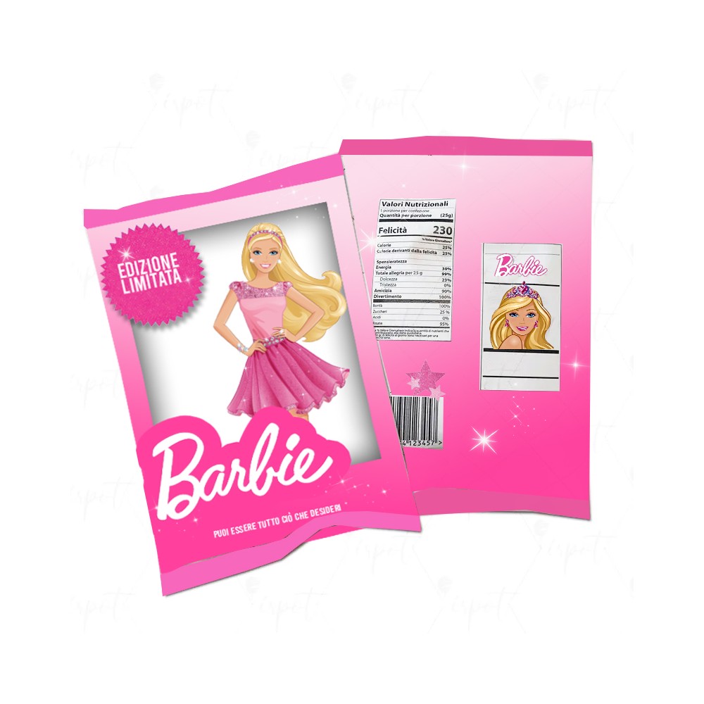 Pop Corn Barbie  - 10 pz