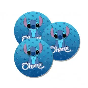 Adesivo tondo Stitch - 28 pz
