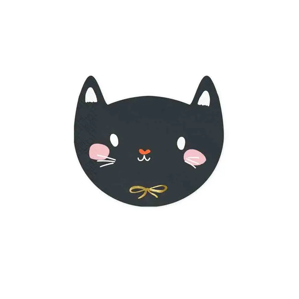 20 Tovaglioli Gatto 15x13 cm SPK34