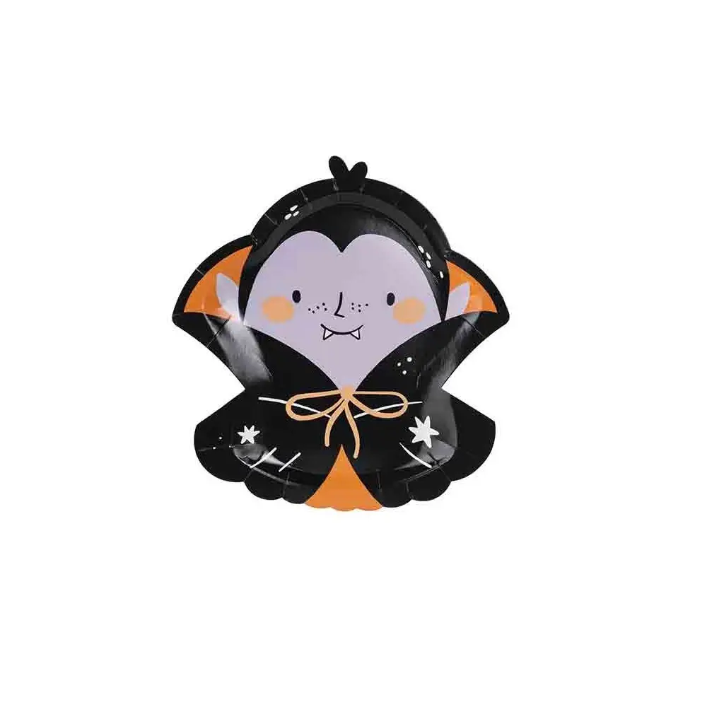 6 Piatti di carta Dracula 23x25 cm mix TPP83