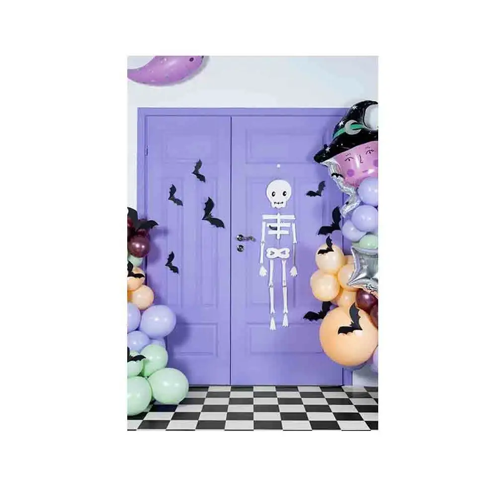 Decorazione da appendere Scheletro 110 cm 15 elementi da assemblare DWH2