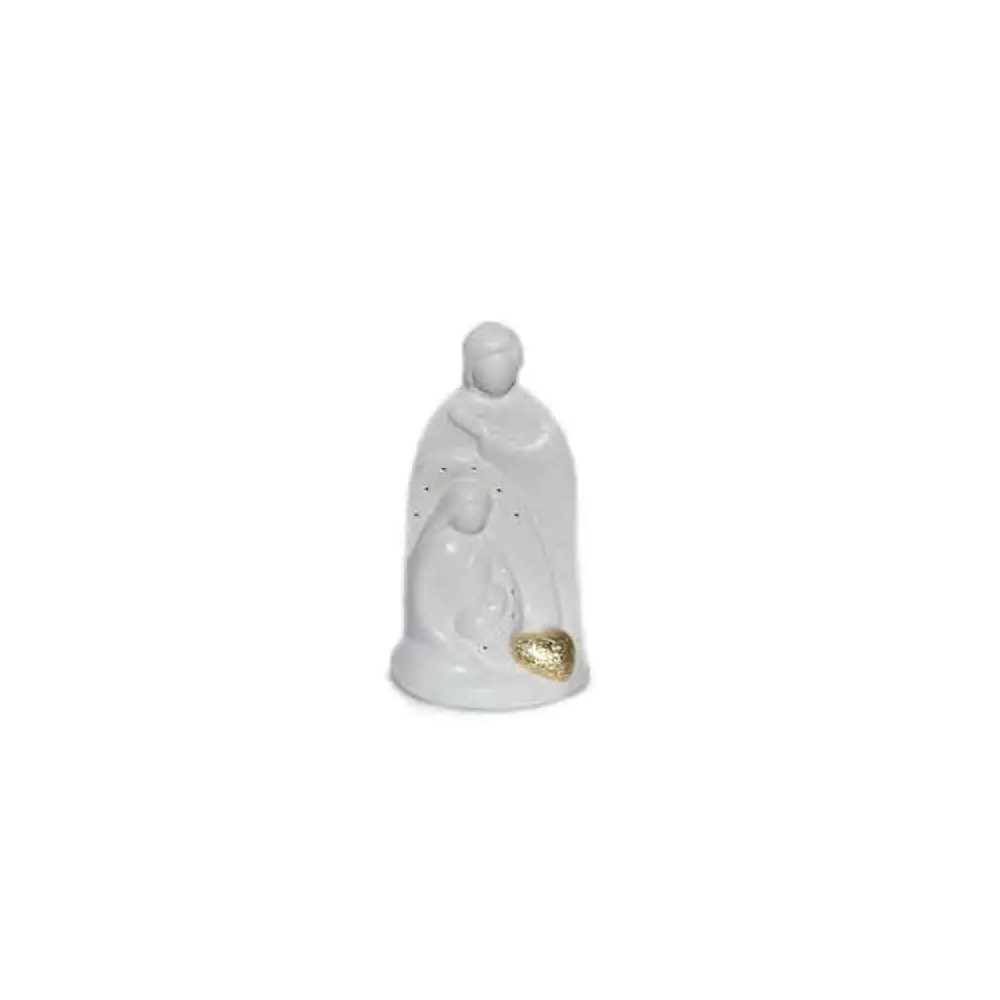 Natività in ceramica con luci 19 cm A22844