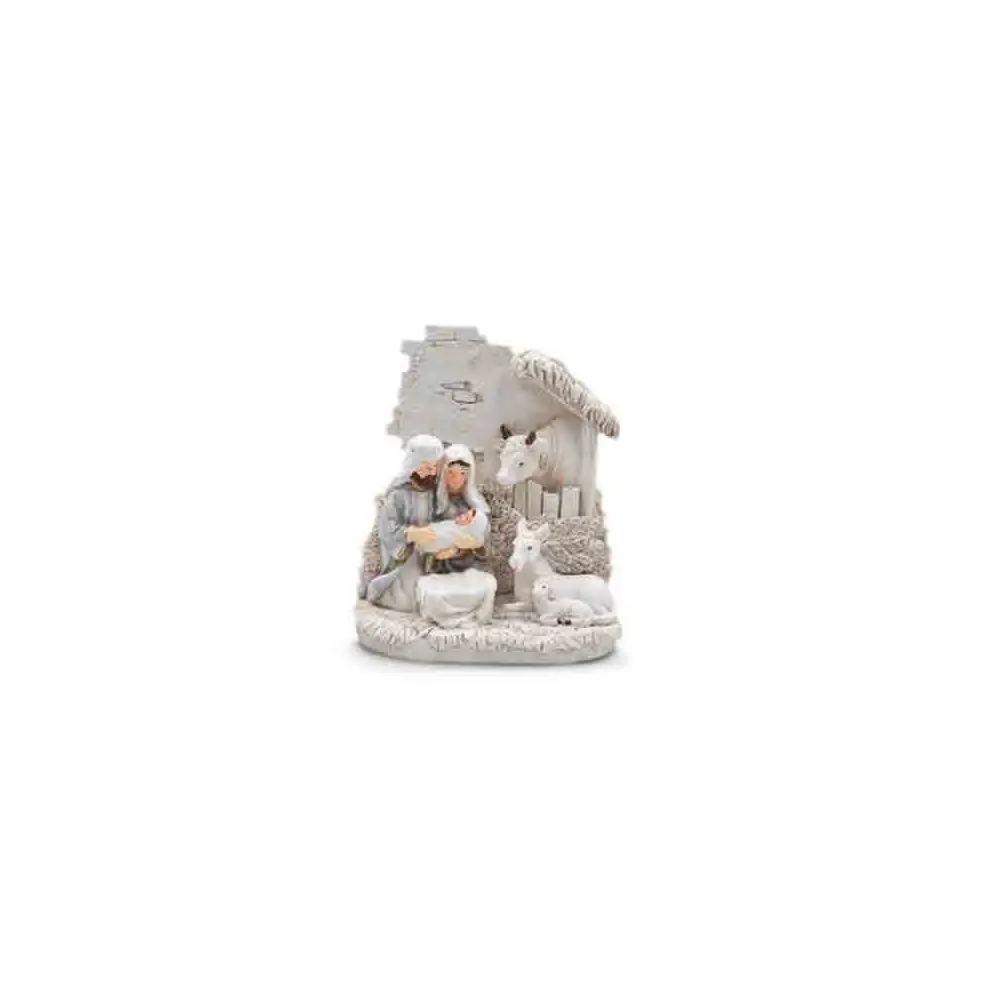Natività in resina 13 x 15 cm LP64358W