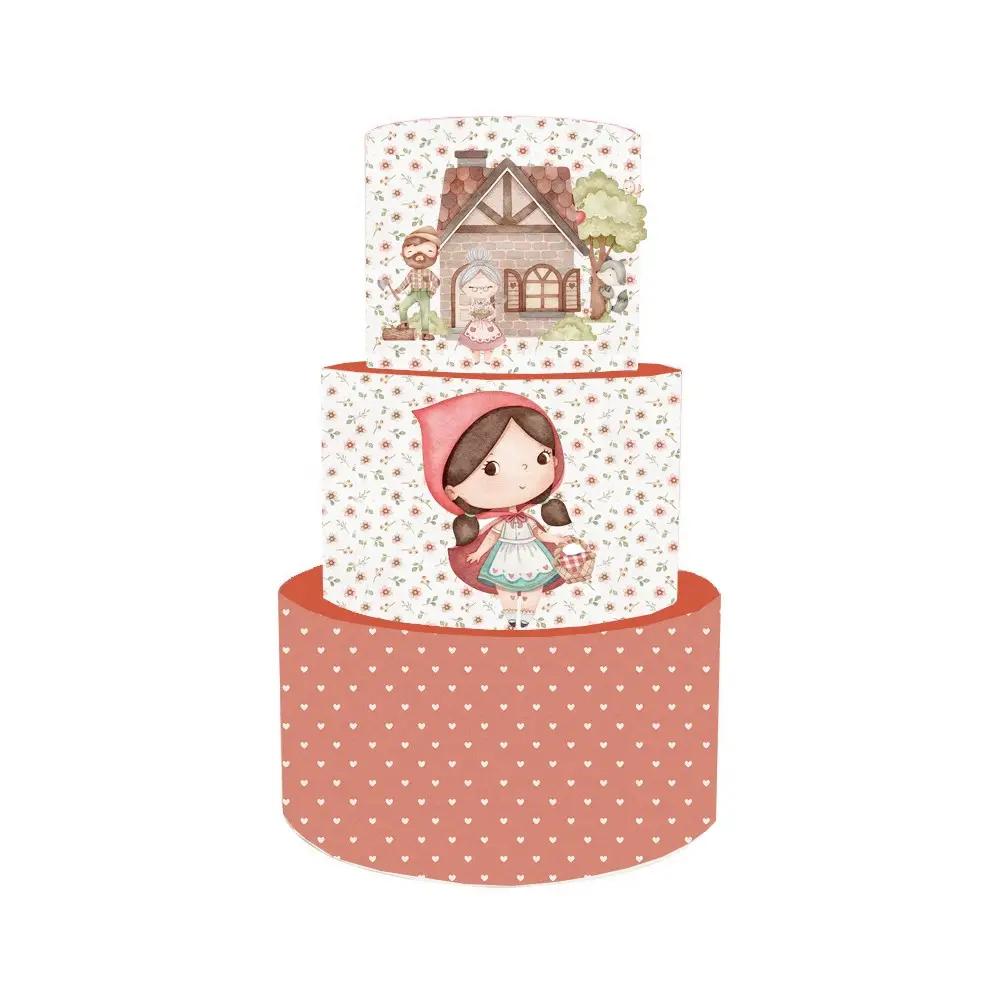 Torta Scenografica Cappuccetto rosso new