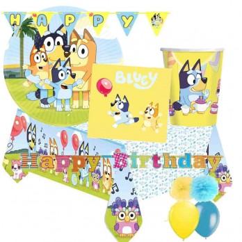 Kit 8 persone Bluey completo