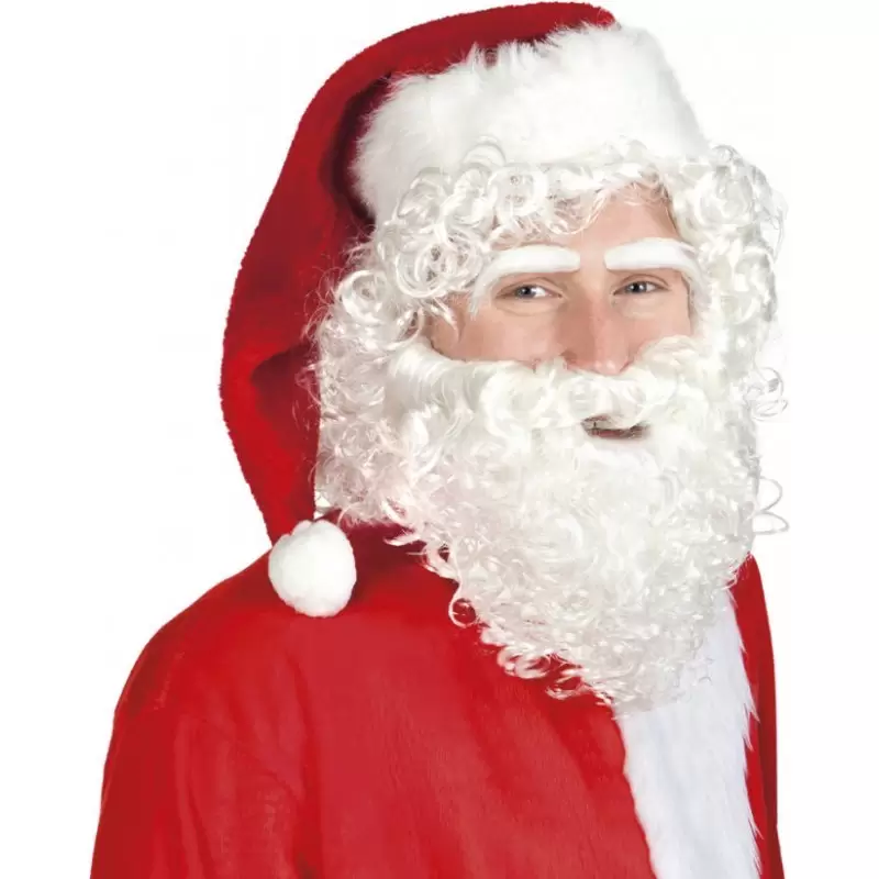 2 X CAPPELLO ROSSO DA BABBO NATALE CON PAILLETTES