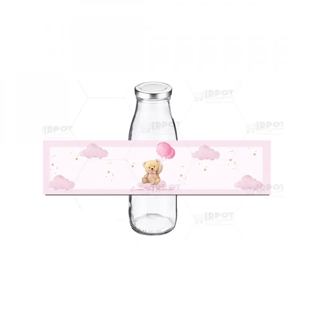 Festa di carta Teddy Rosa per nascita bimba