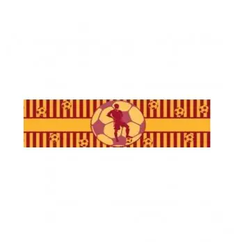 Fascetta adesiva Roma Calcio giallo rosso 12cm - 1 PZ