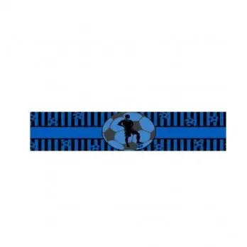 Fascetta adesiva Inter Calcio nero azzurro 12 cm