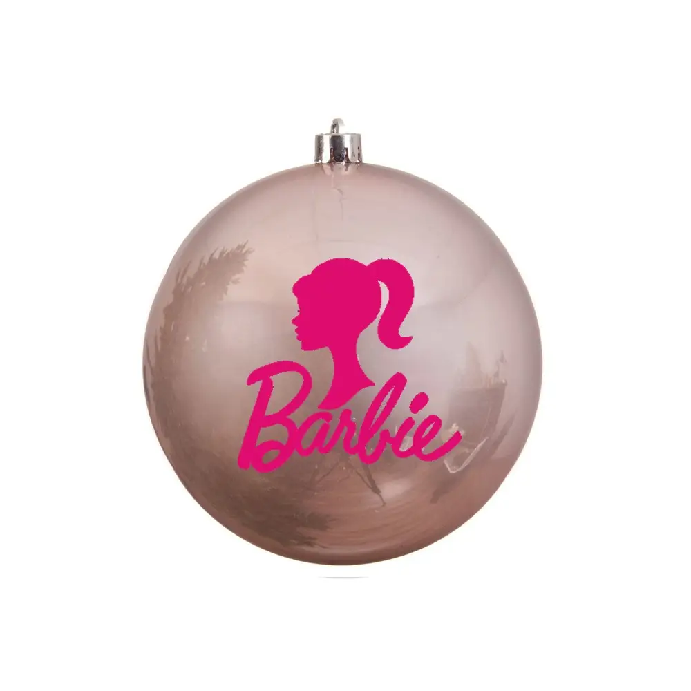 Pallina Natalizia in vetro Barbie
