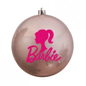 Pallina Natalizia in vetro Barbie