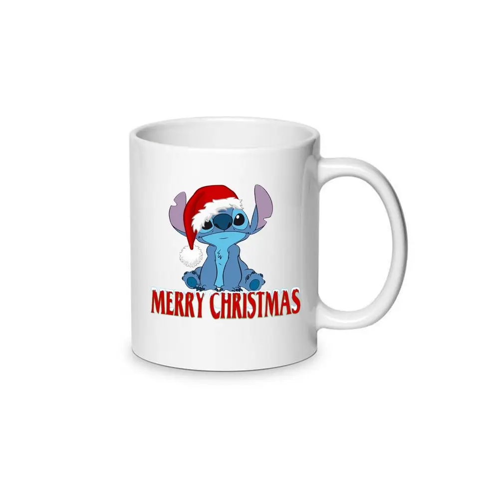 Tazza Natalizia Stitch Personalizzabile