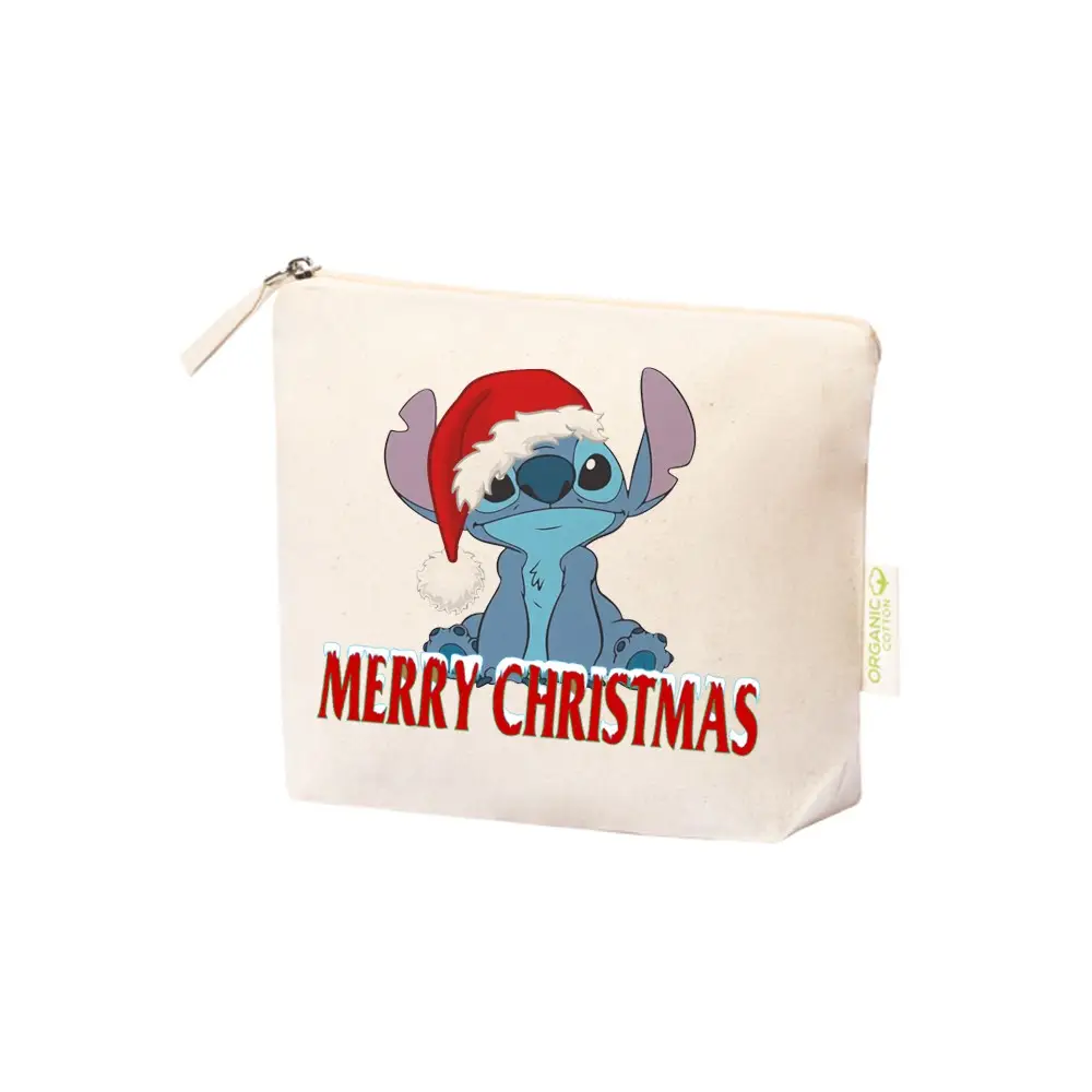 Trousse personalizzabile Stitch Babbo Natale