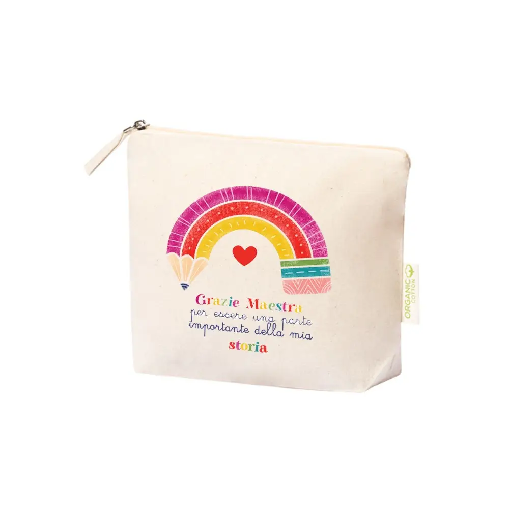 Trousse Personalizzabile Idea Regalo per Maestra - Insegnante