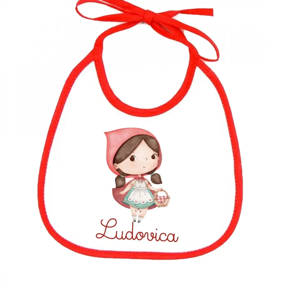 Bavetta Cappuccetto Rosso New Personalizzata