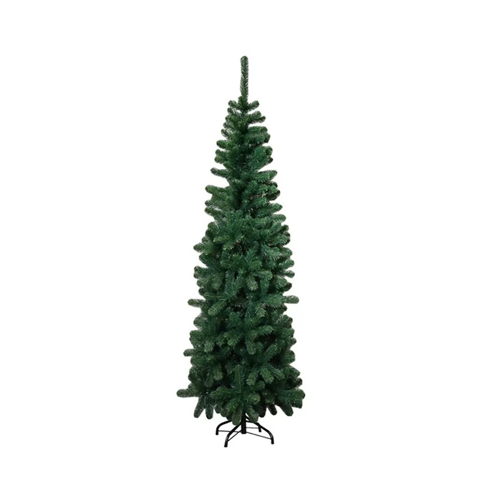 Albero di Natale artificiale Slim Cortina Verde 180 cm/ 502 rami  - 198800