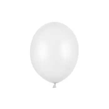 Palloncini pastello Metallic Bianco / Pure White 30cm 50 PZ  SB14M-008-50