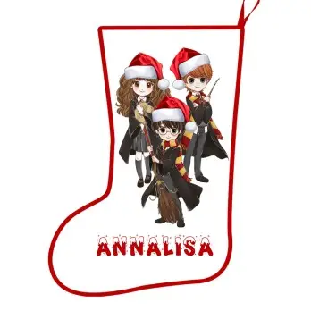 Calza della Befana Harry Potter Personalizzabile