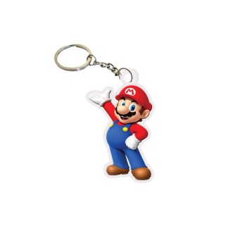Portachiavi in plexiglass Super Mario- 1 pz