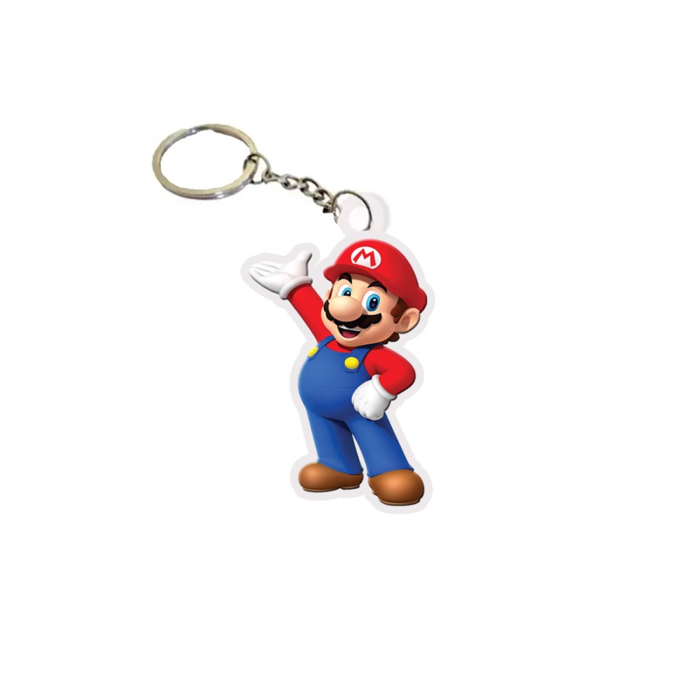 Portachiavi in plexiglass Super Mario - 10 pz