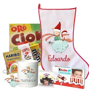 Calza Della Befana Piccolo Principe New Personalizzabile kit Fai da te