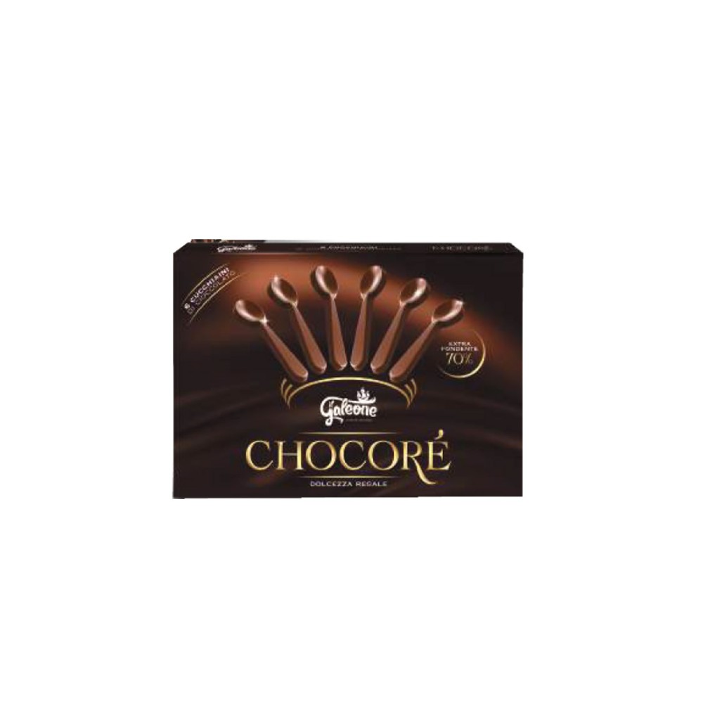 Cucchiaini Di Cioccolato Fondente 70% - Chocorè 60 pz