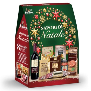 Cesto Natalizio Sapori Di Natale Regalidea 8pz