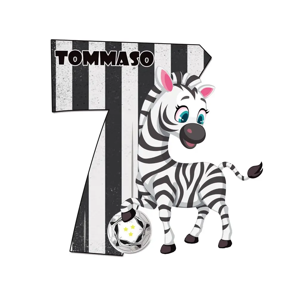 Juventus Sagoma Polistirolo Personalizzabile 60 cm