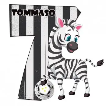 Juventus Sagoma Polistirolo Personalizzabile 60 cm