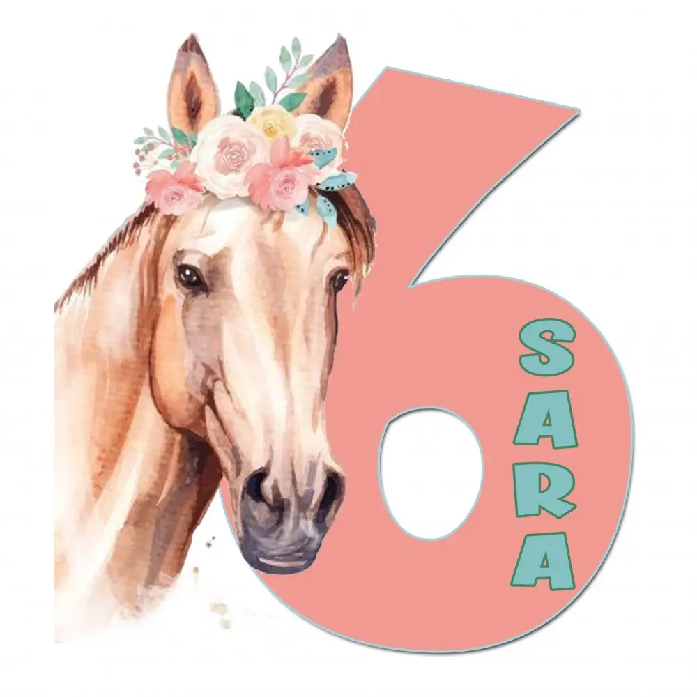 Cavalli Beautiful Horse sagoma Polistirolo Personalizzabile 60 cm