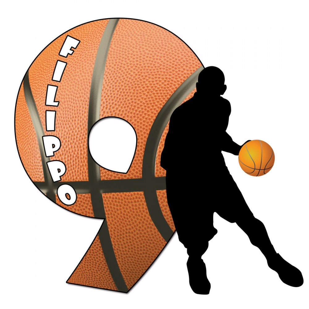 Basket Sagoma Polistirolo Personalizzabile 60 cm