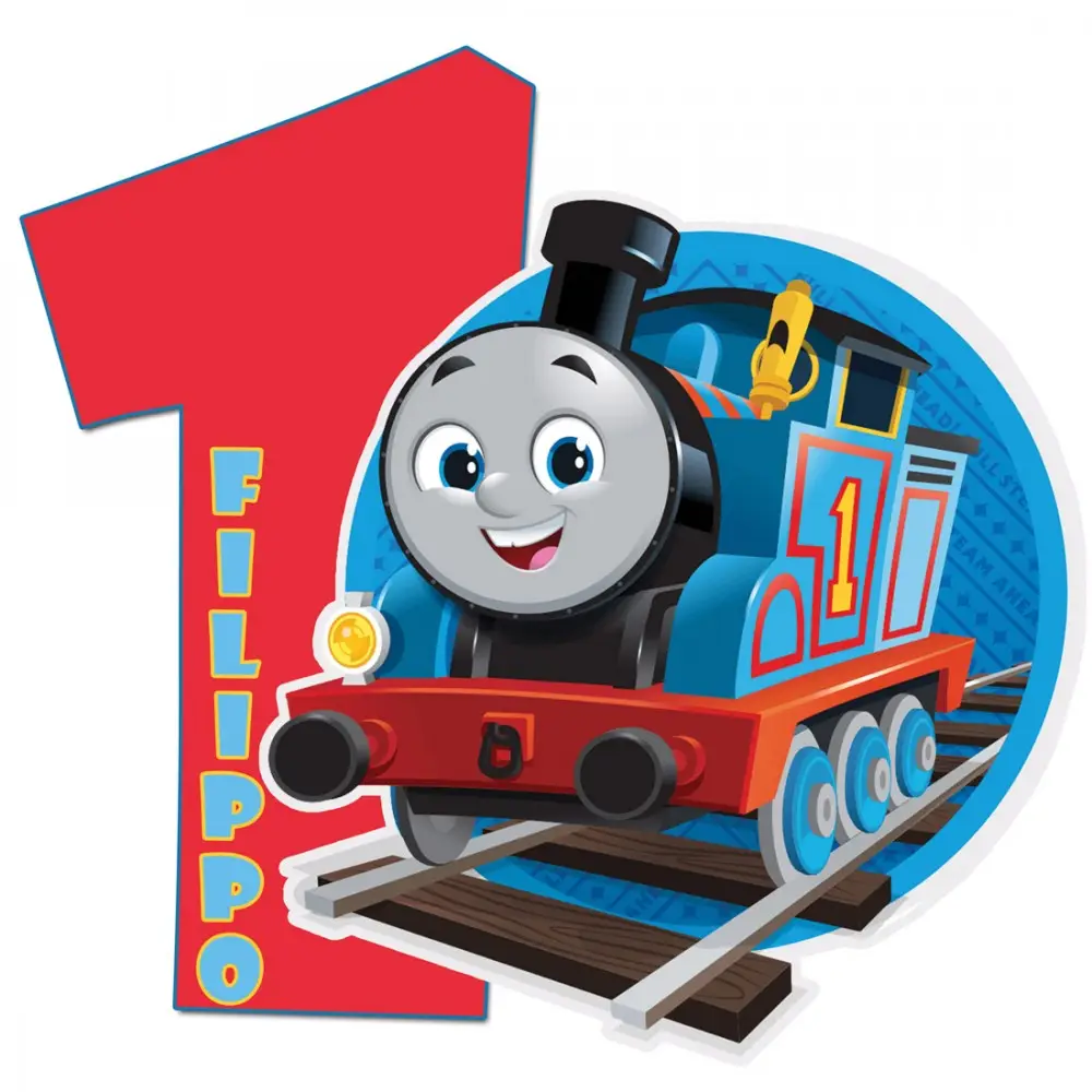 Trenino Thomas SagomaPolistirolo Personalizzabile 60 cm